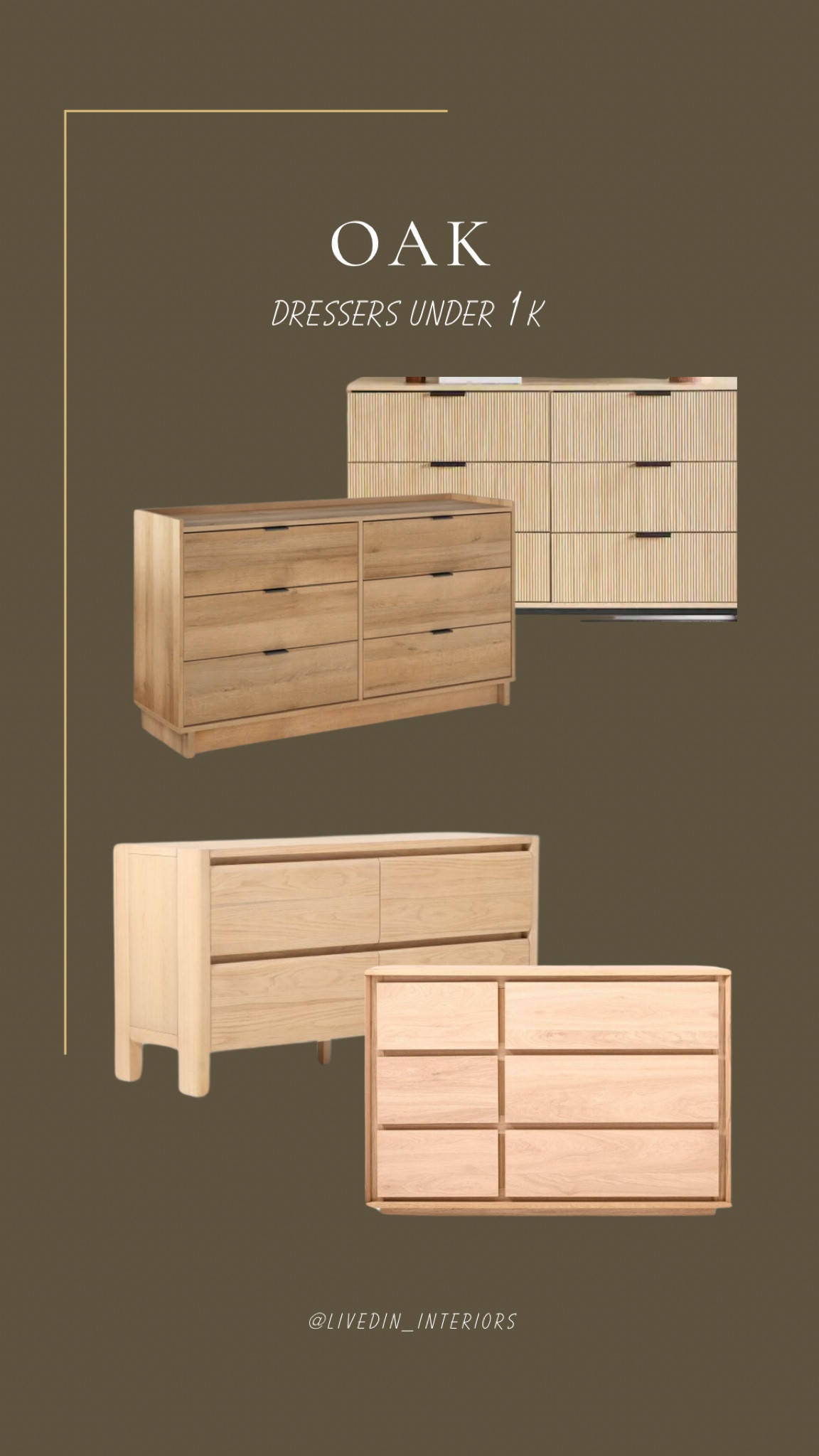 Follower request for oak dressers under 1k!



#LTKsalealert #LTKhome #LTKfamily