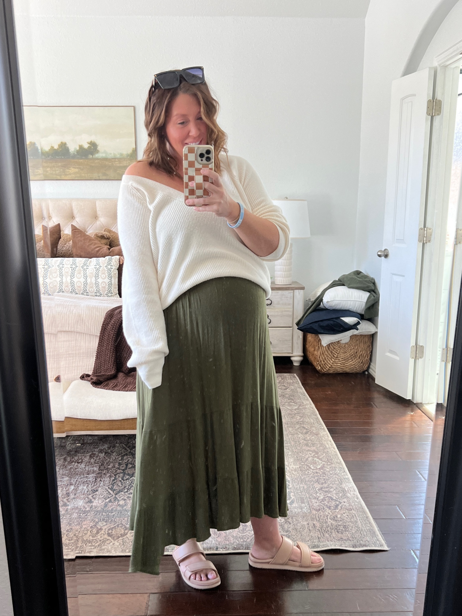 Outfit of the day 39 weeks pregnant. Maternity outfit, bump friendly  

#LTKbaby #LTKplussize #LTKbump