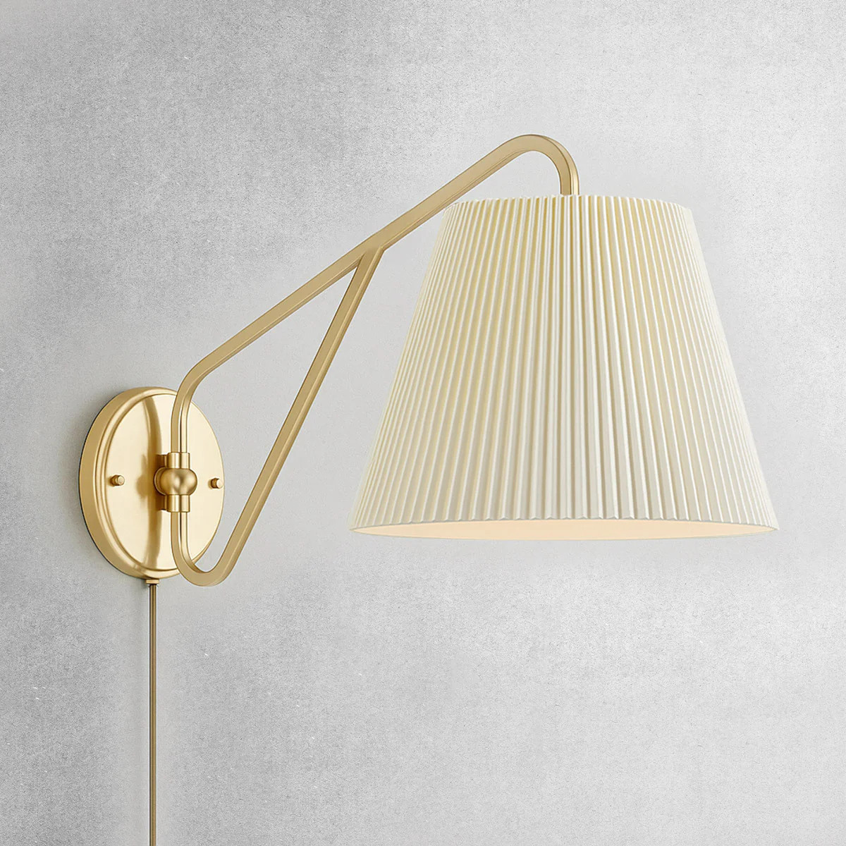 Eva Swing-Arm Sconce | Rowabi