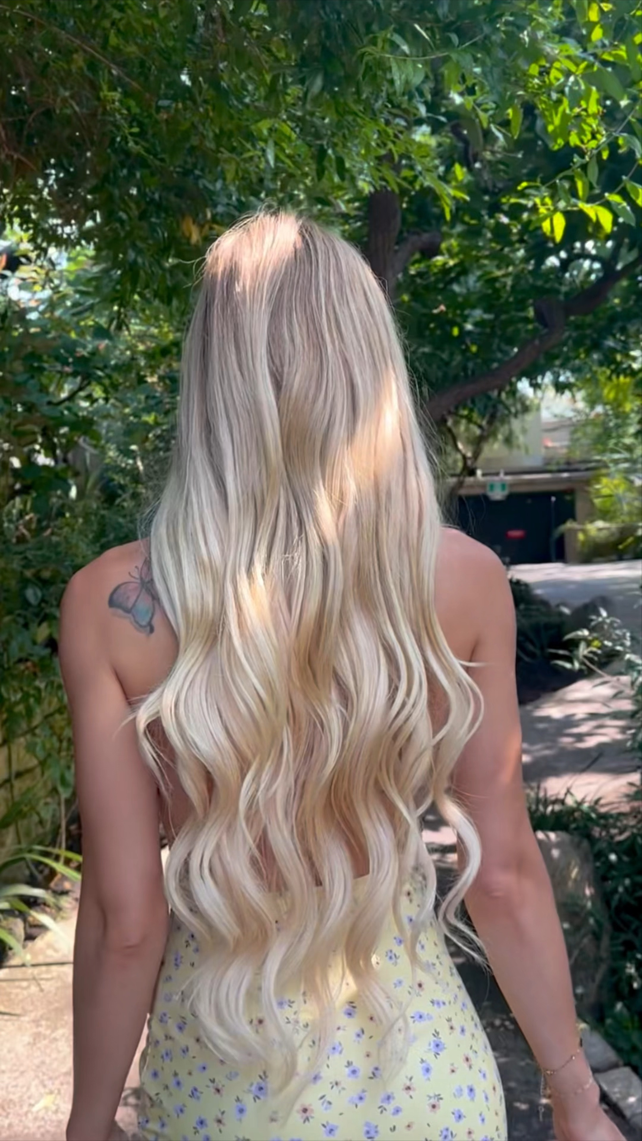 when your hair is your personality ♡ cutest backless floral dress ever ♡ 
.
.
Backless dress, hair inspo, long hair, hairstyles , long hairstyles, hair extensions, flower clips, floral dress, wedding guest dress , summer dress , yellow dress , summer outfit , summer ootd 
.
.
#hairinspo #hairideas #longhair #longhairstyles #blondehair #backlessdress #hairstyles #flowerclips #floraldress #weddingguestdress #summerdress #yellowdress #summeroutfit #summerootd #outfitinspiration #hairextensions 

#LTKFind #LTKsalealert #LTKwedding