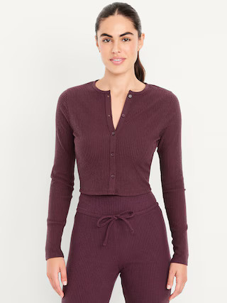 Sweater Ribbed Cardigan Sweater | Old Navy (US)