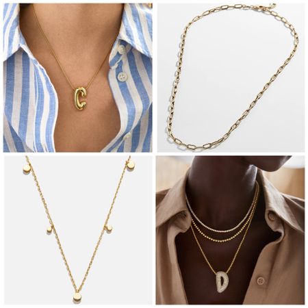 Necklace edit featuring these cute bubble initial necklaces!

#LTKFindsUnder100 #LTKStyleTip #LTKGiftGuide