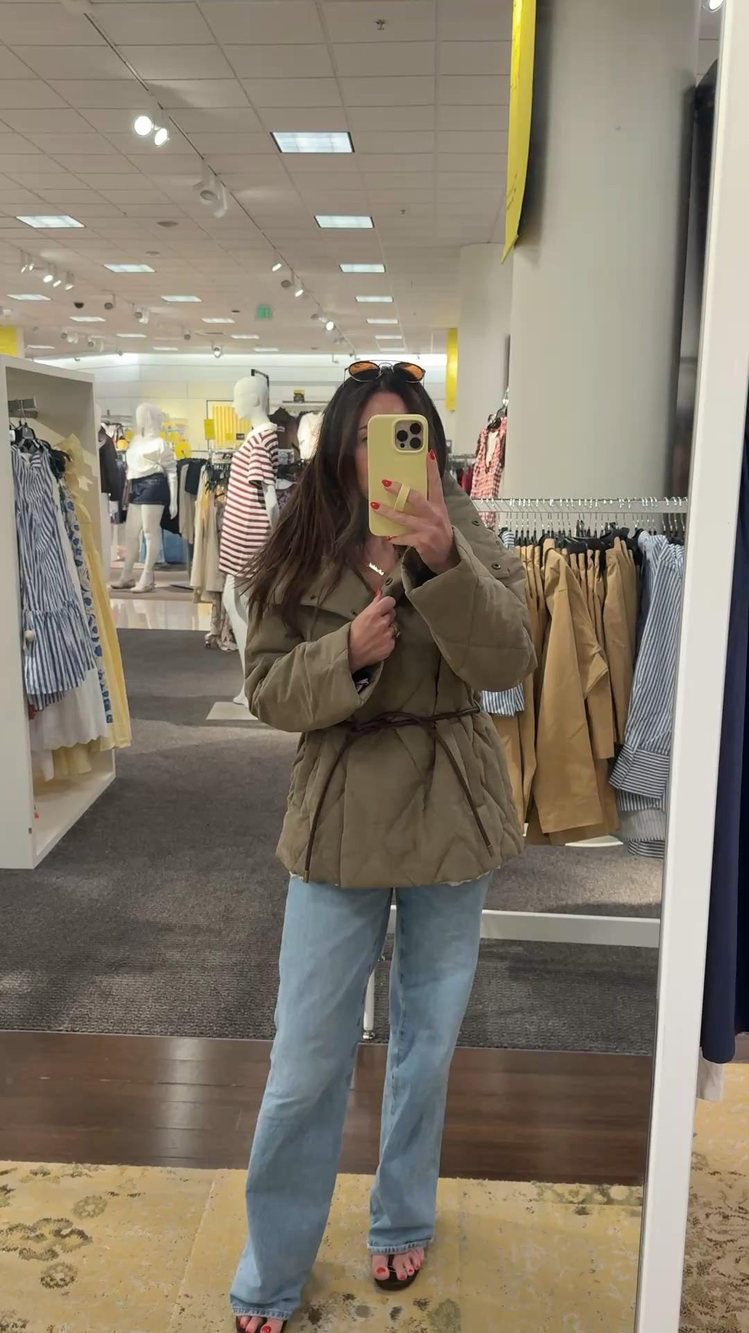 This jacket keeps growing on me. Wearing size small. Nordstrom Anniversary sale

#LTKootd #LTKSaleAlert #LTKSeasonal