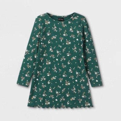 Toddler Girls' Ribbed Long Sleeve Dress - art class™ | Target