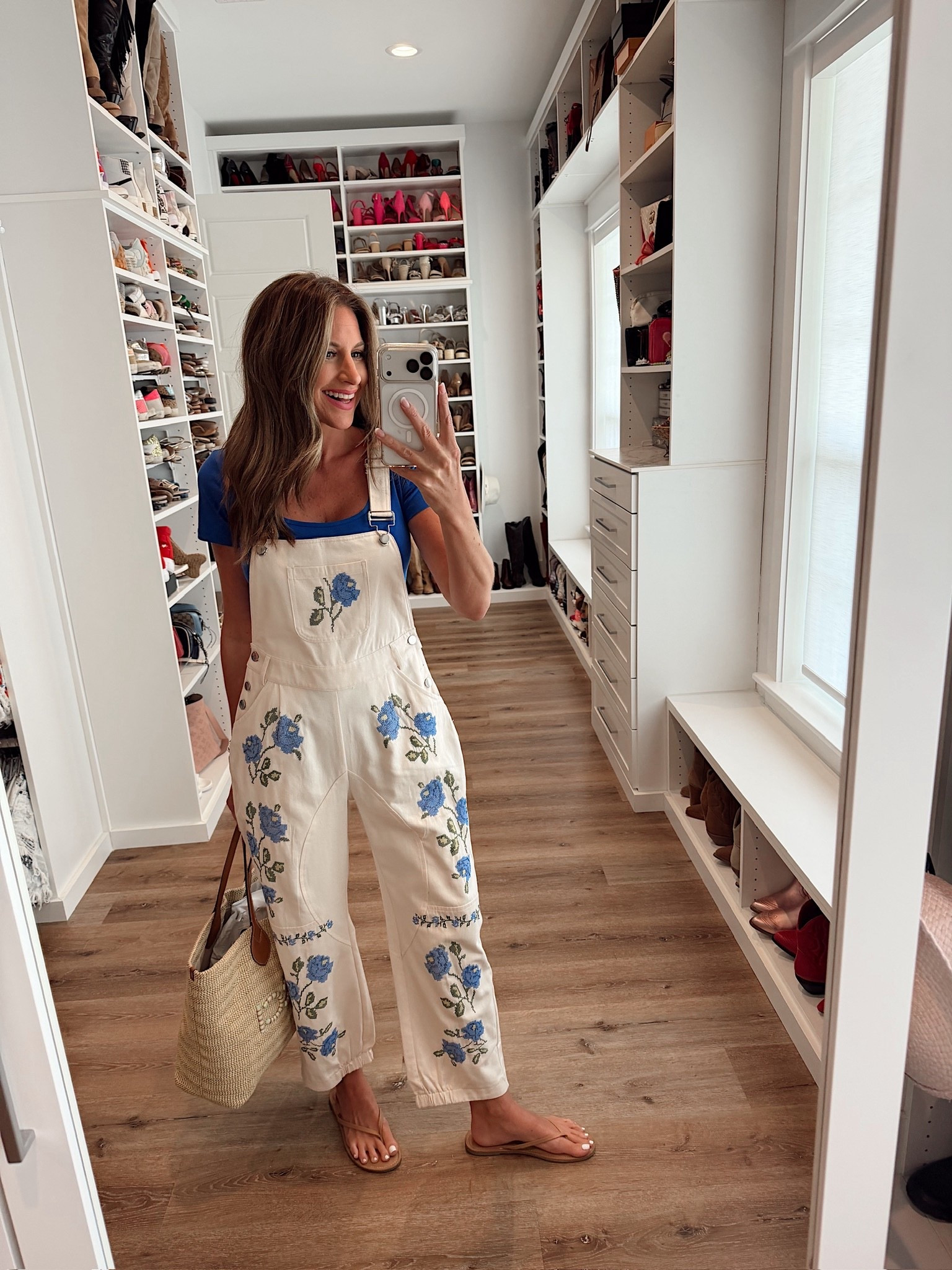 Spring ootd! In a small floral overalls, small bodysuit, sandals and accessories- fits tts.

#LTKSeasonal #LTKootd #LTKgrwm