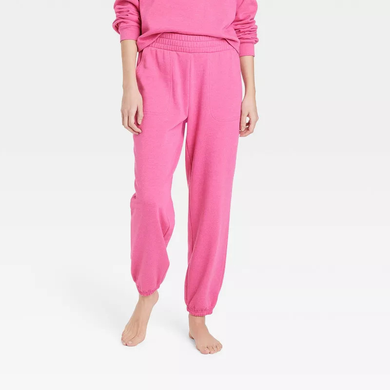 Women's Fleece Lounge Jogger Pants - Colsie™ | Target