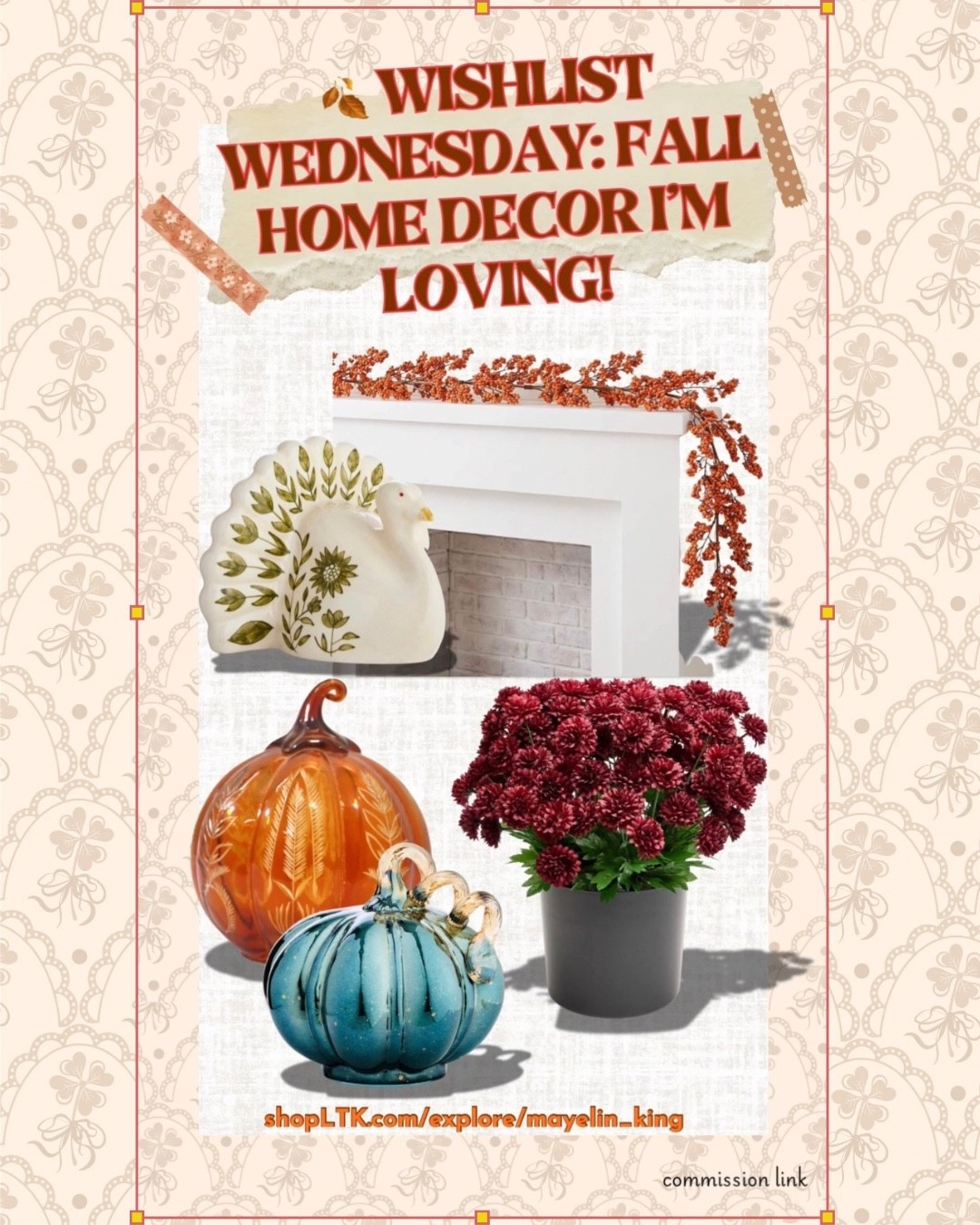 fall decor
🍂 IF YOU LOVE FALL DECOR, YOU NEED TO SEE THESE FINDS! 🍂

I’m OBSESSED with these fall home decor finds! 🤎 As an autumn baby, I go ALL out this time of year—give me the cozy colors, pumpkins, leaves, and all the warm fall vibes! 😂🍁

These are perfect for adding those little autumn home decor touches that make your space feel instantly cozy without having to redo the whole room.

Which one would you add to your fall decor? 👇🏽 Save this for later & check out my finds! 🛍️🍂


#ltkholiday #holidaydecor

#LTKSeasonal #LTKHome