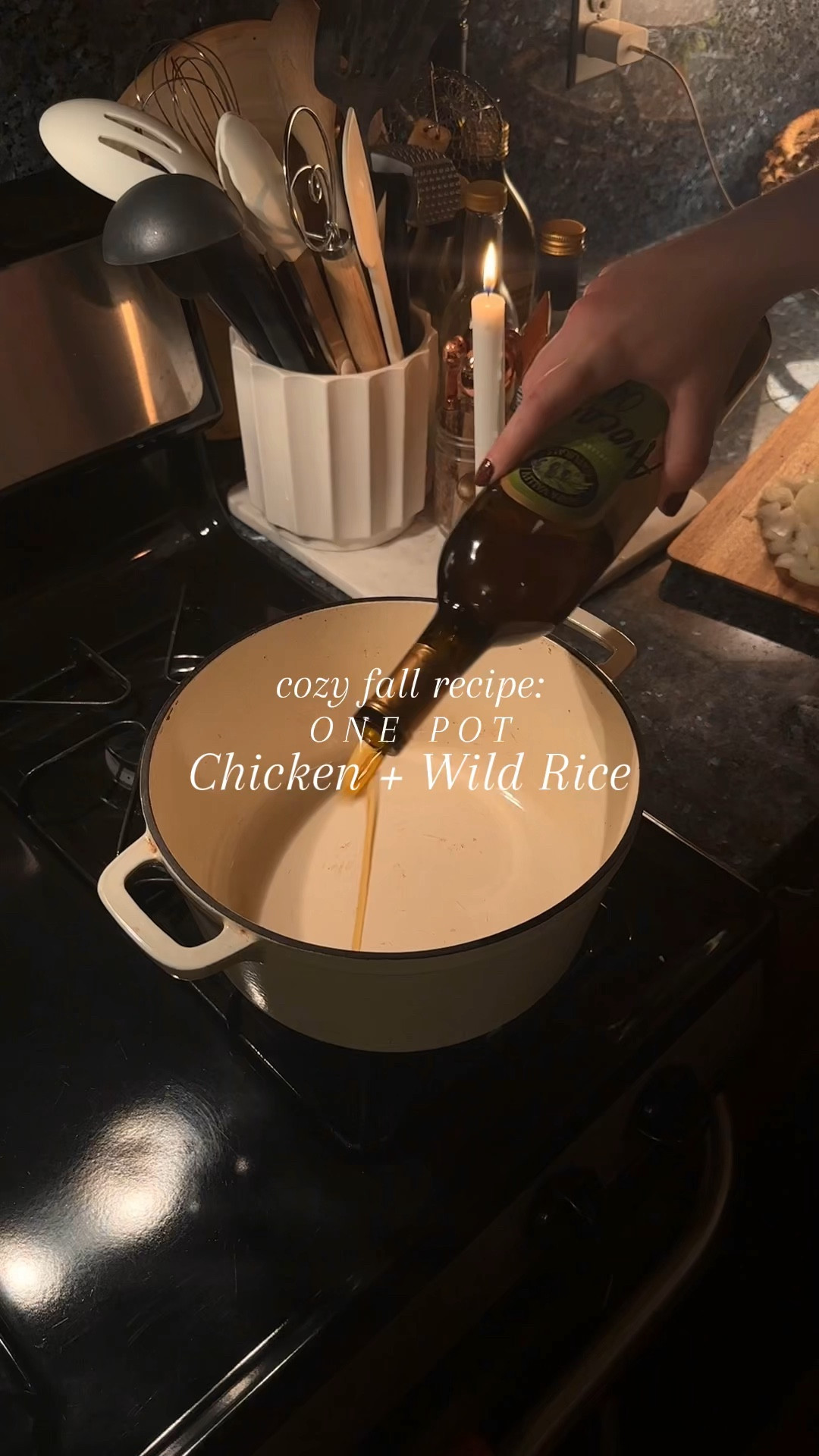 My favorite kitchen supplies to make my one pot chicken and wild rice dinner! It’s so cozy and the perfect fall meal! 

#LTKSeasonal #LTKhome #LTKVideo