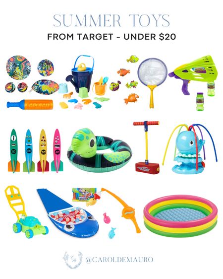 Grab these affordable and fun toys from Target that are under $20! They're also perfect activity ideas for your kids this summer!
#affordablefinds #summeressentials #outdooractivity #giftguide

#LTKGiftGuide #LTKSeasonal #LTKKids