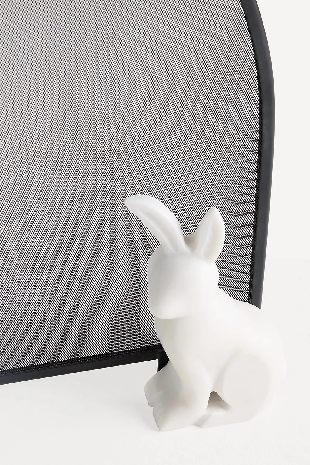 Rabbit Marble Fireplace Screen | Anthropologie (US)