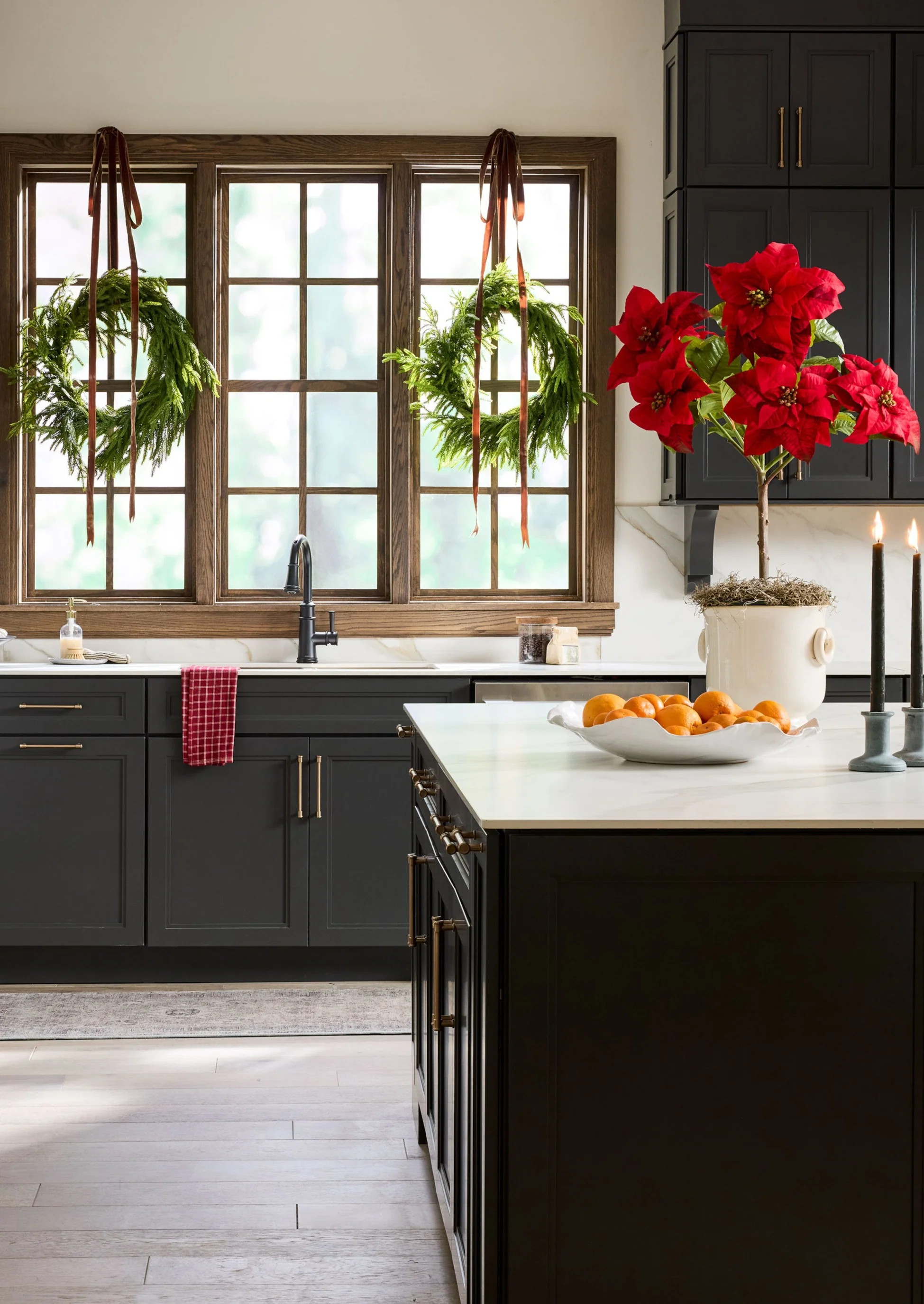 Real Touch Norfolk Pine Wreath | Afloral | Afloral