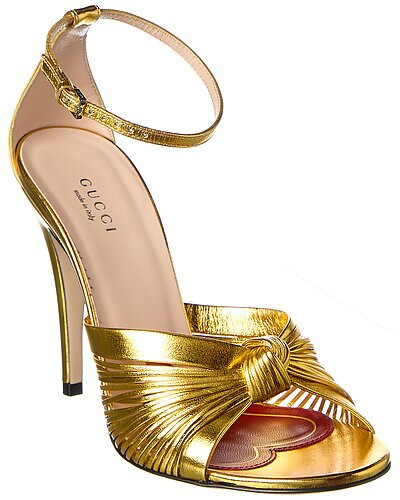 Crawford Metallic Leather Sandal | Rue La La