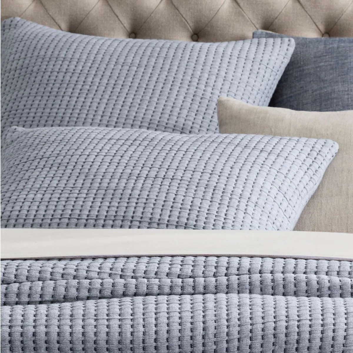 Pick Stitch Matelasse Sham | Wayfair North America