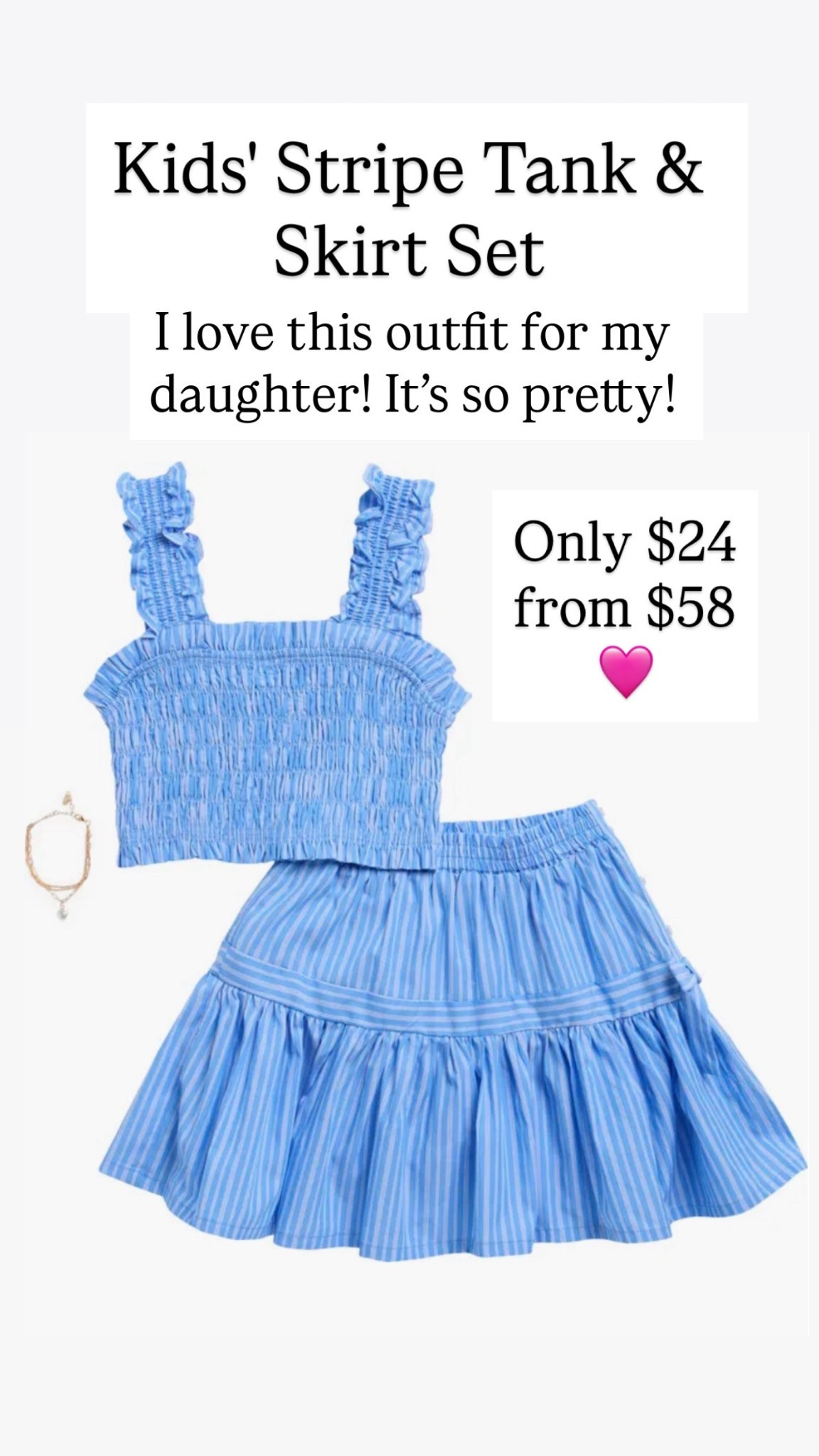 I just thought this was the cutest set ever! My daughter would love this! Only $24 from $58

#LTKKids #LTKSaleAlert