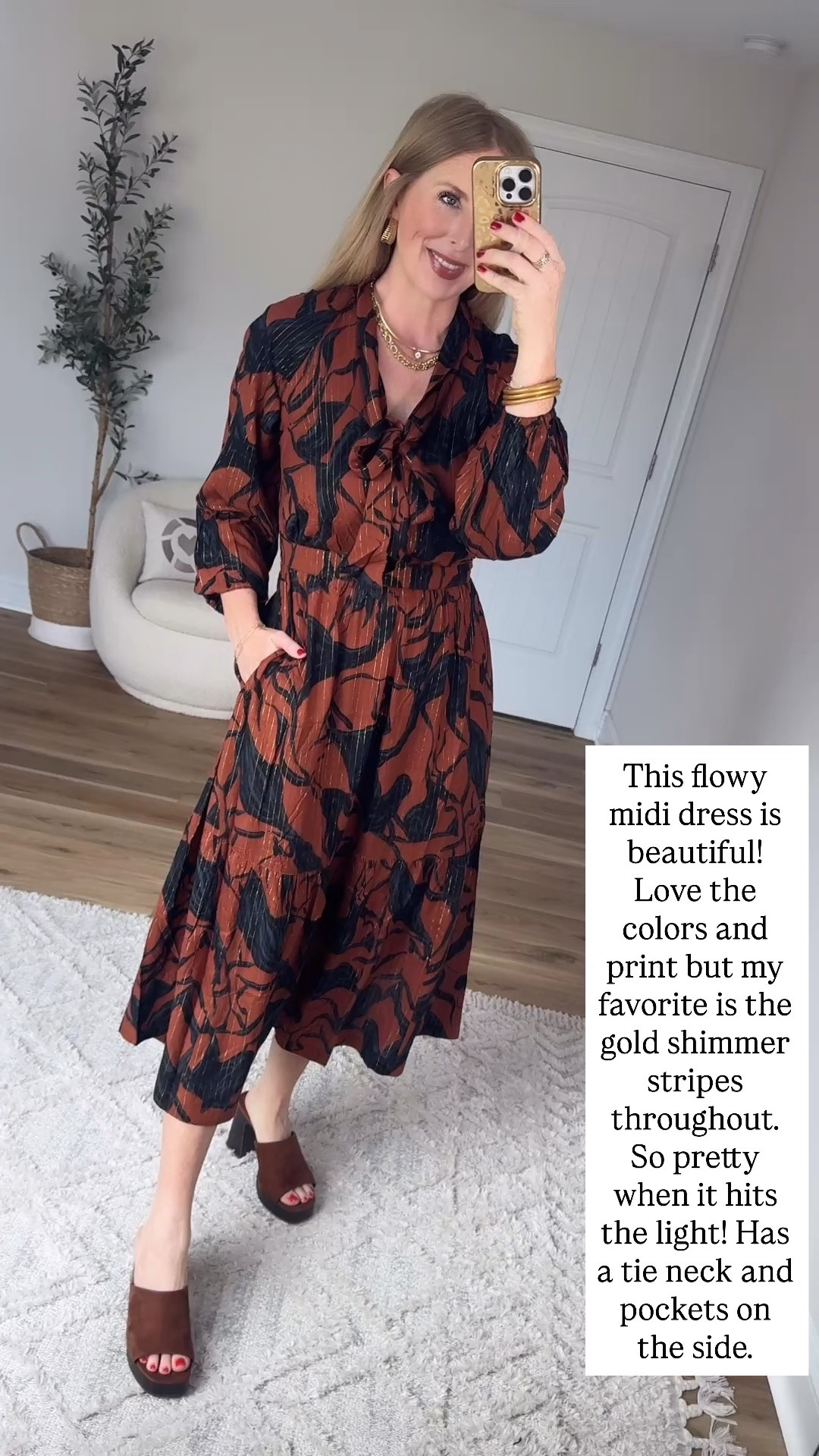 Walmart midi dress

#LTKootd