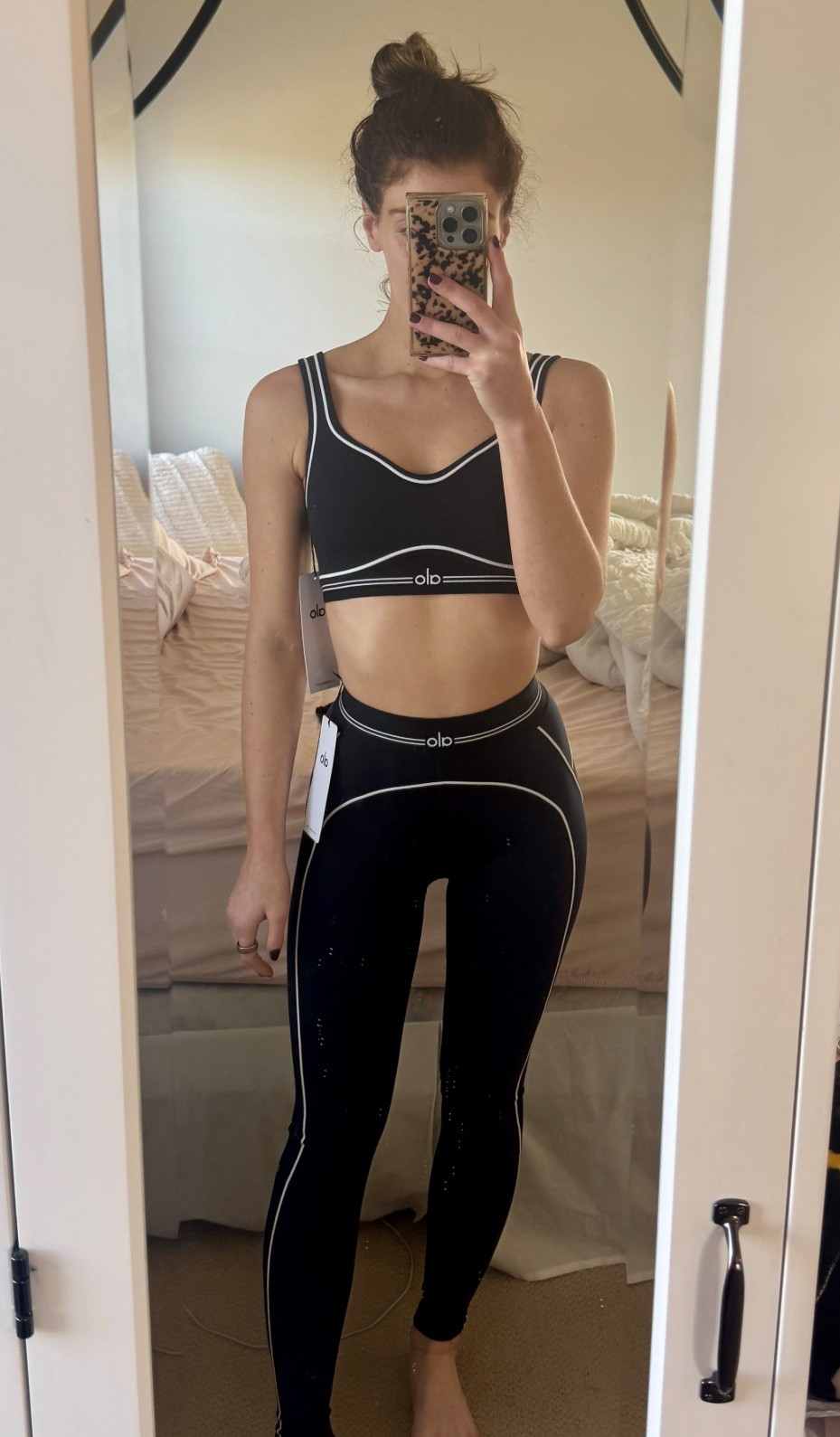 I got this adorable black & white Alo set for Christmas & I am OBSESSED 🤍 the airbrush material is so soft yet compressive in the right places, holding you in right where you want to be! 10/10 quality & looks!


workout set, leggings, sports bra, Alo Yoga, airbrush heart throb set, Pilates, activewear, hot girl walk, coffee run, errands, yoga, fitness, barre, weight training, gym outfits

#LTKfitnessgoals #LTKActive