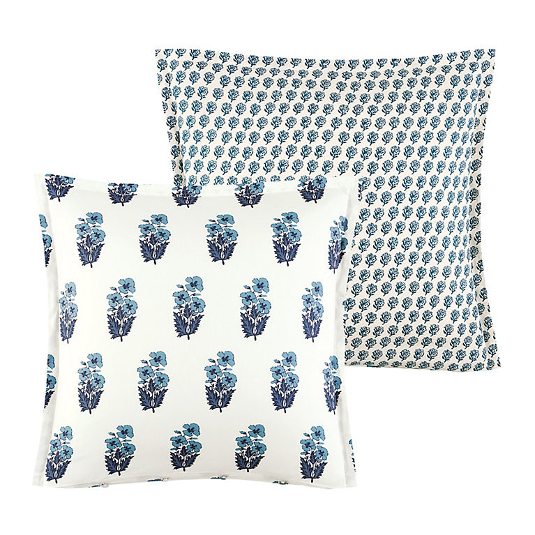 Leila Block Print Sham | Ballard Designs, Inc.