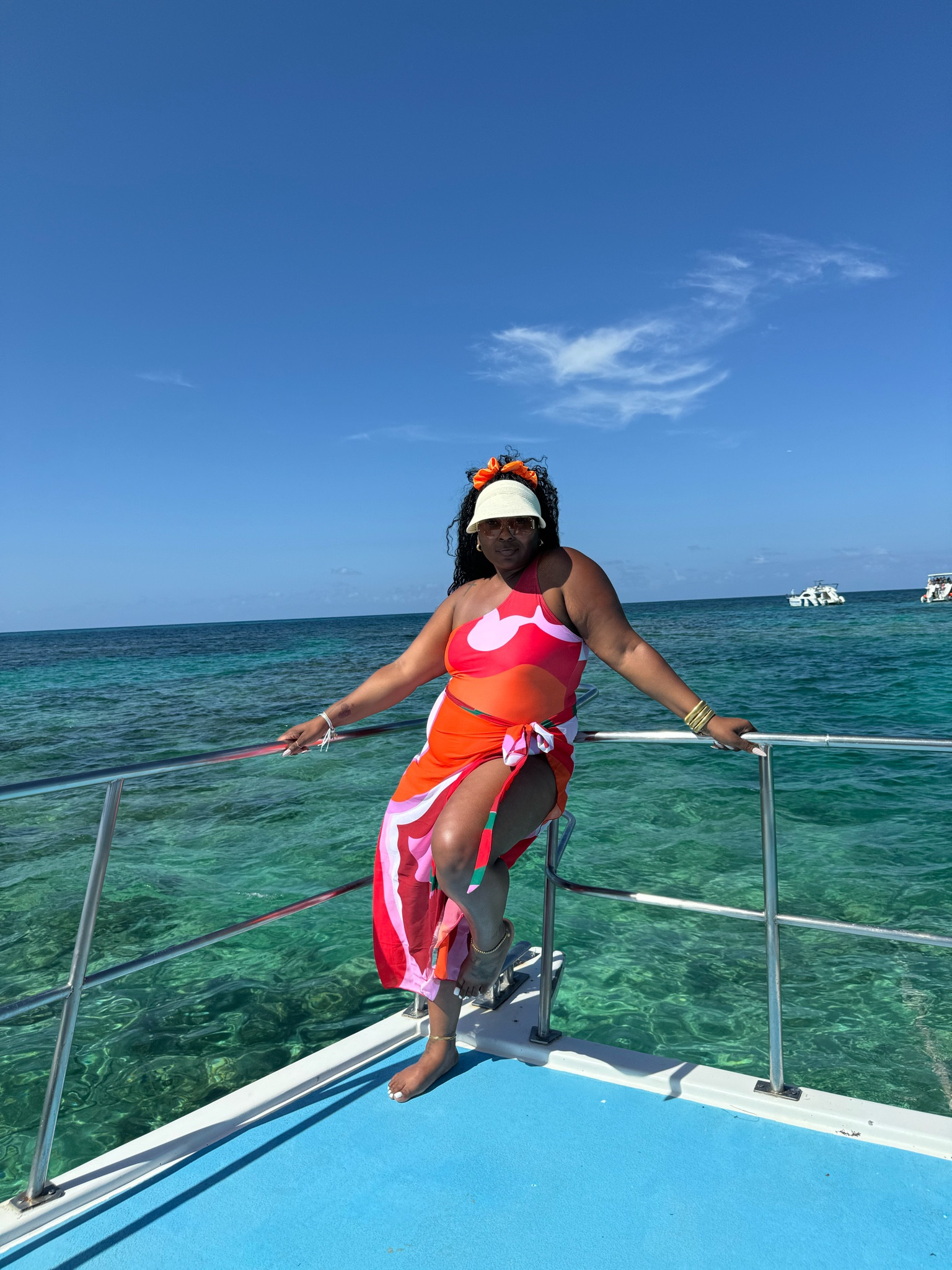 This Swimsuit with the matching cover up was a staple in my vacation pieces 😍Super cute and reasonable priced. 

#LTKSwim #LTKTravel #LTKStyleTip