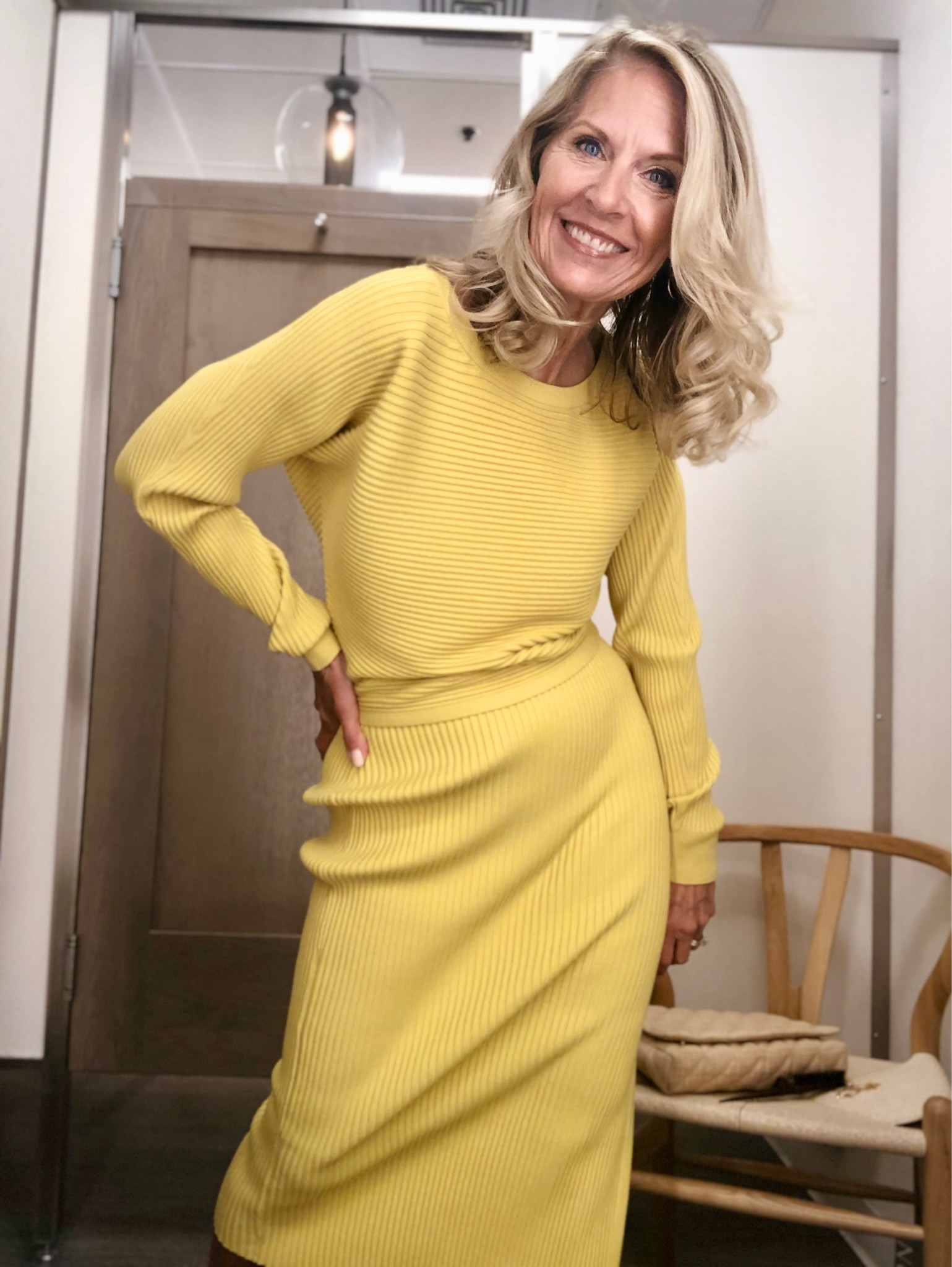 Nothing like a two piece knit set. This is in the color celery which I absolutely love for fall,

Follow me {Deborahsorlie} for more 60+ style inspiration.



#LTKstyletip #LTKSeasonal #LTKsalealert