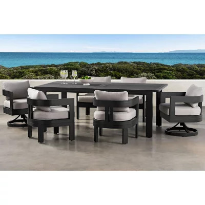 Member's Mark Palmero Dining Set with Sunbrella Fabric, 7pc | Sam's Club
