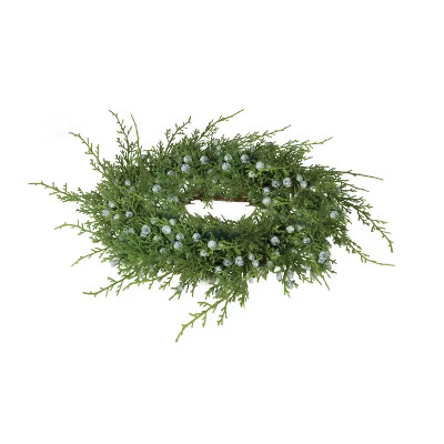 Sullivans Artificial Juniper Pine Wreath 11"H Green | Target