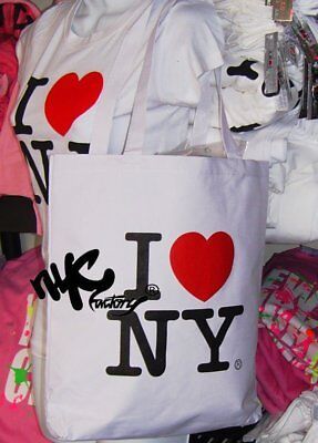 I LOVE NY TOTE SHOULDER BAG SHOPPING BLACK WHITE PINK Gift Event Wedding Favor  | eBay | eBay US