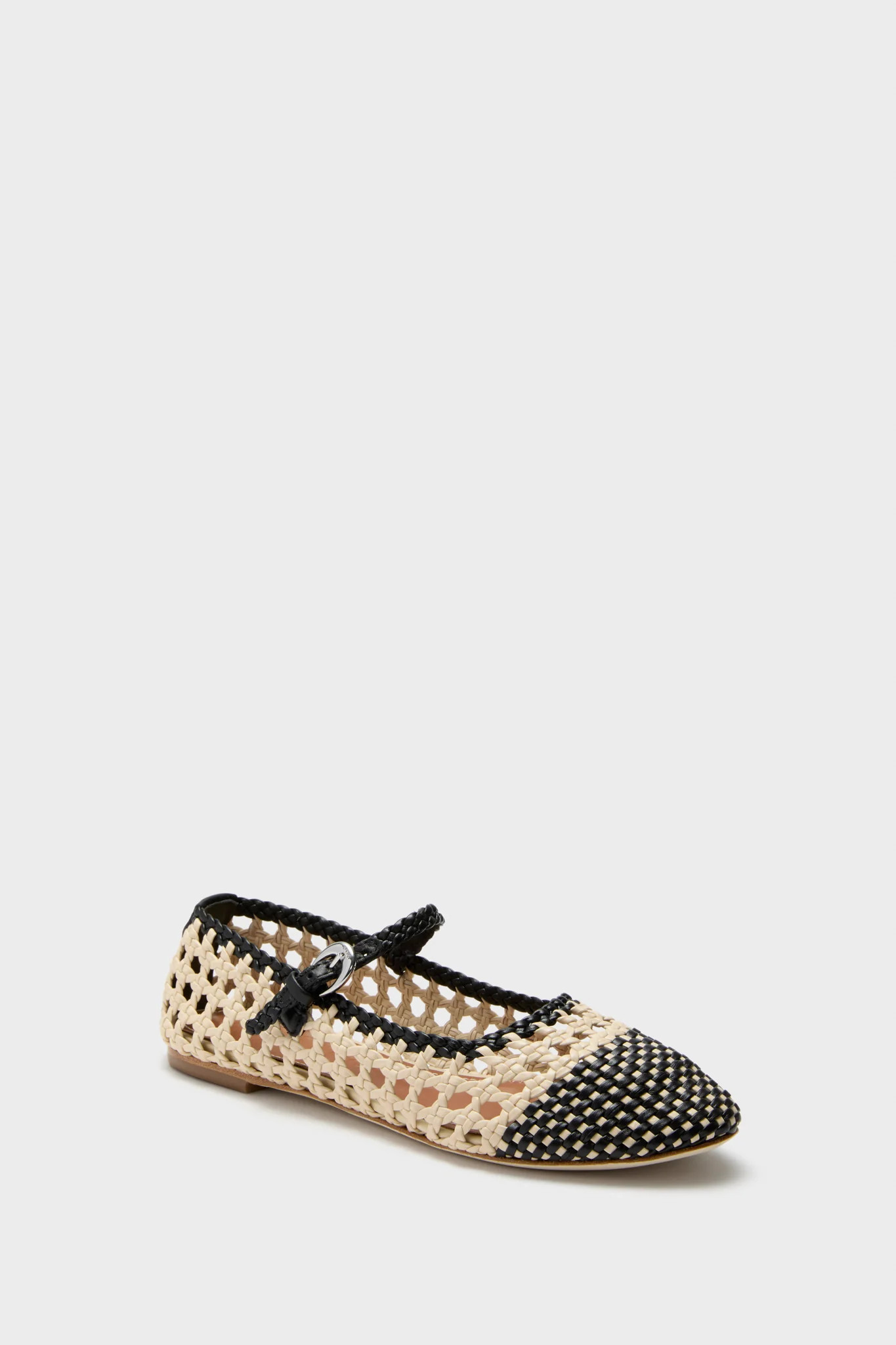 Cream and Black Mary Jane Nell Flat | Tuckernuck (US)