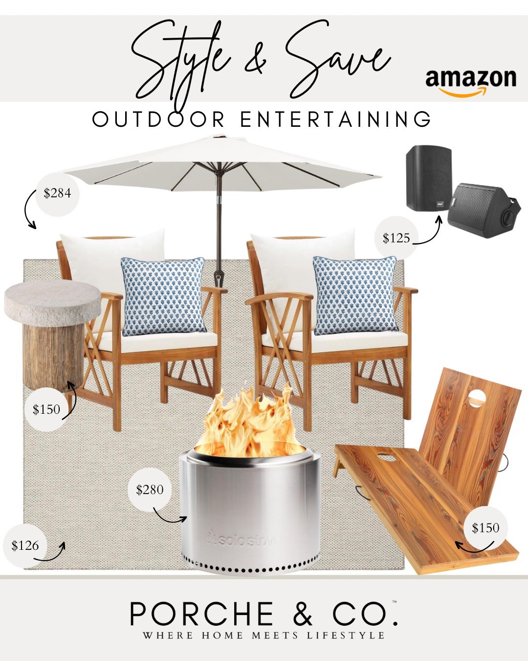 Style & Save, outdoor entertaining, Amazon, outdoor living, Amazon outdoor
#visionboard #moodboard #porcheandco

#LTKStyleTip #LTKSeasonal #LTKHome