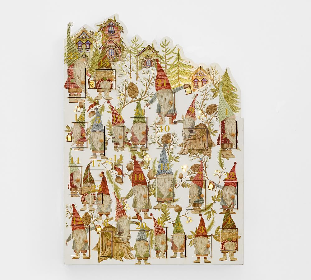 Light Up Gnome Advent Calendar | Pottery Barn (US)
