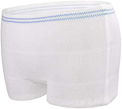 Mesh Postpartum Underwear 10 Counts C-Section Recovery Briefs Carer High Waist Disposable Materni... | Amazon (US)