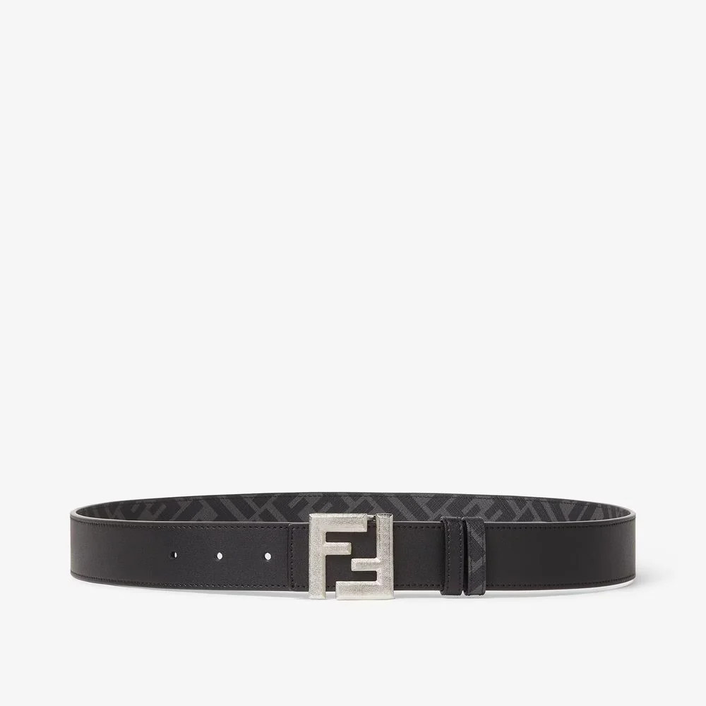 Fendi E26 Belt — Black - 95 | Italist Inc.