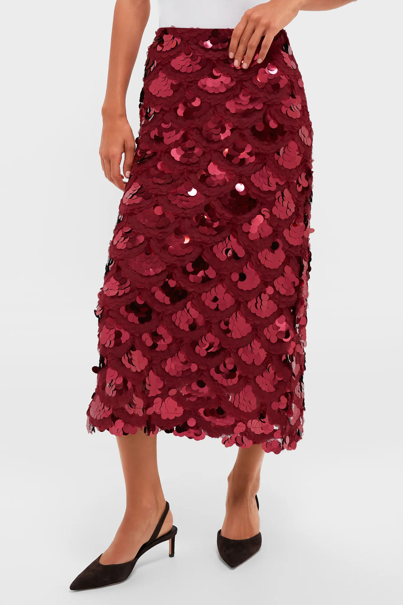 Ruby Paillette Mona Maxi Skirt | Tuckernuck (US)