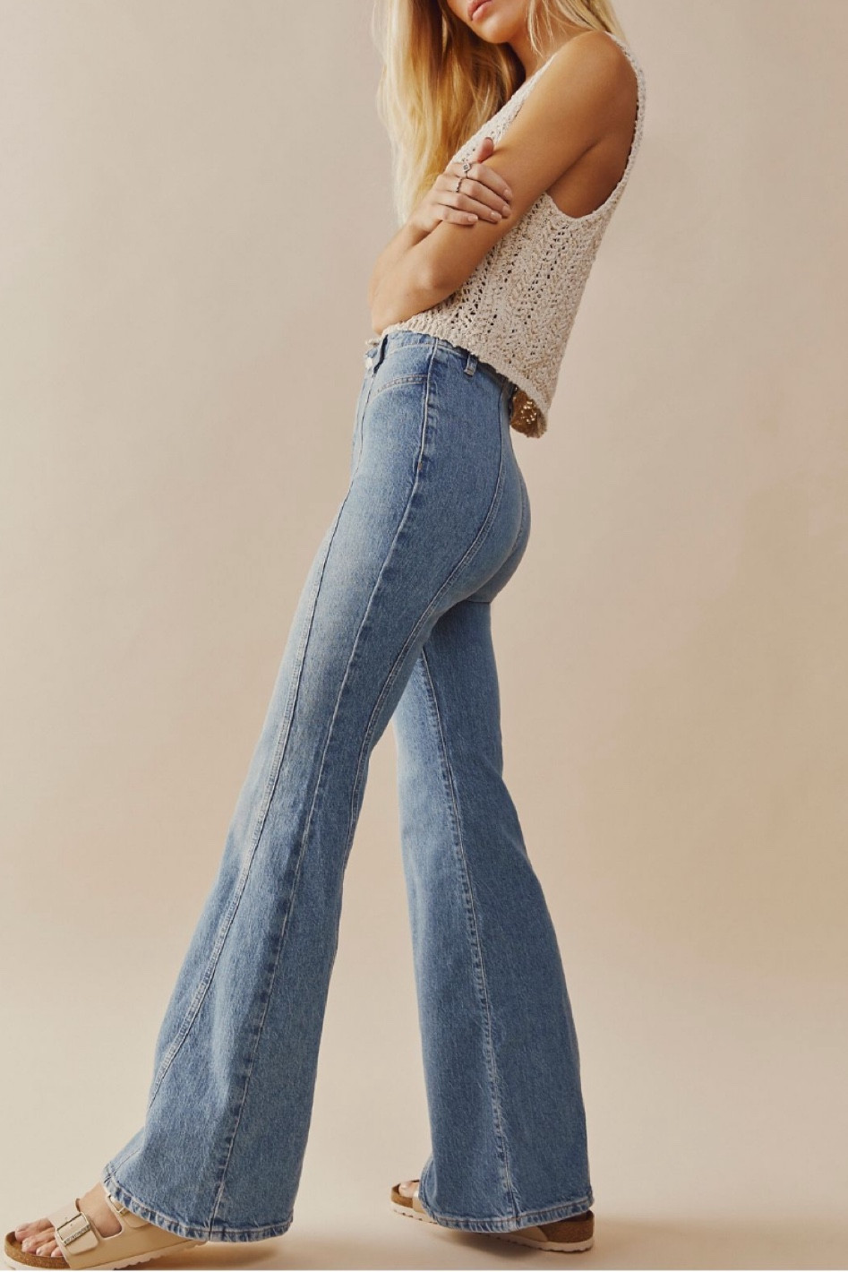 Gorgeous Flare Jeans with super cool detailing! (ONLY $39.95 RN!!) 

#LTKfindsunder50 #LTKsalealert #LTKfindsunder100