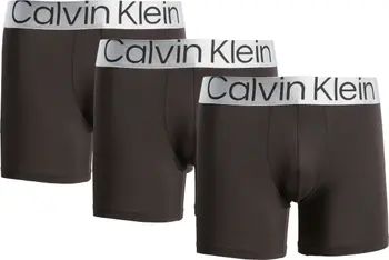 Calvin Klein Men's Reconsidered Steel 3-Pack Stretch Boxer Briefs | Nordstrom | Nordstrom