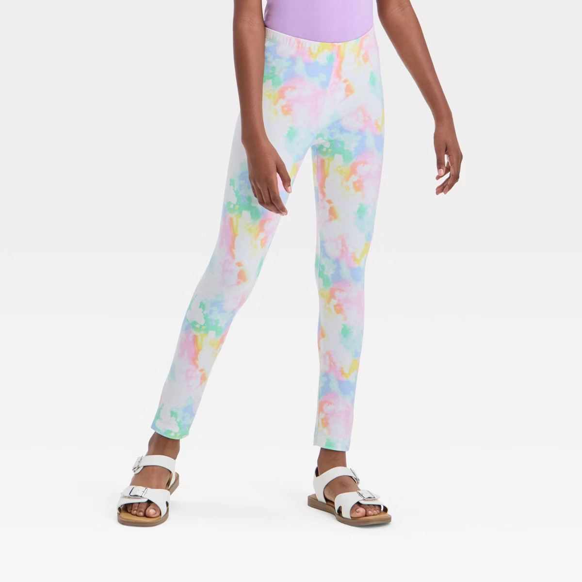 Girls' Tie-Dye Leggings - Cat & Jack™ | Target