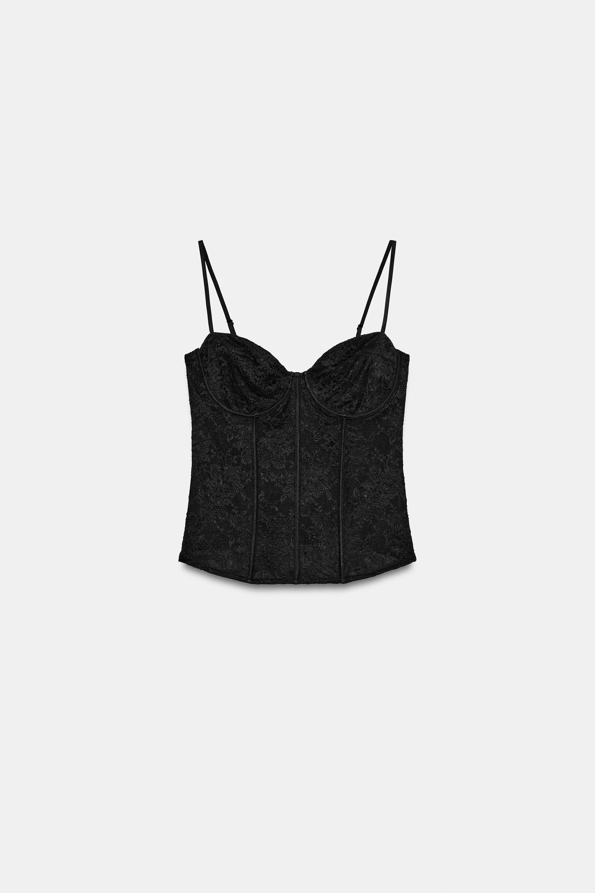 LACE CORSET TOP | Zara US