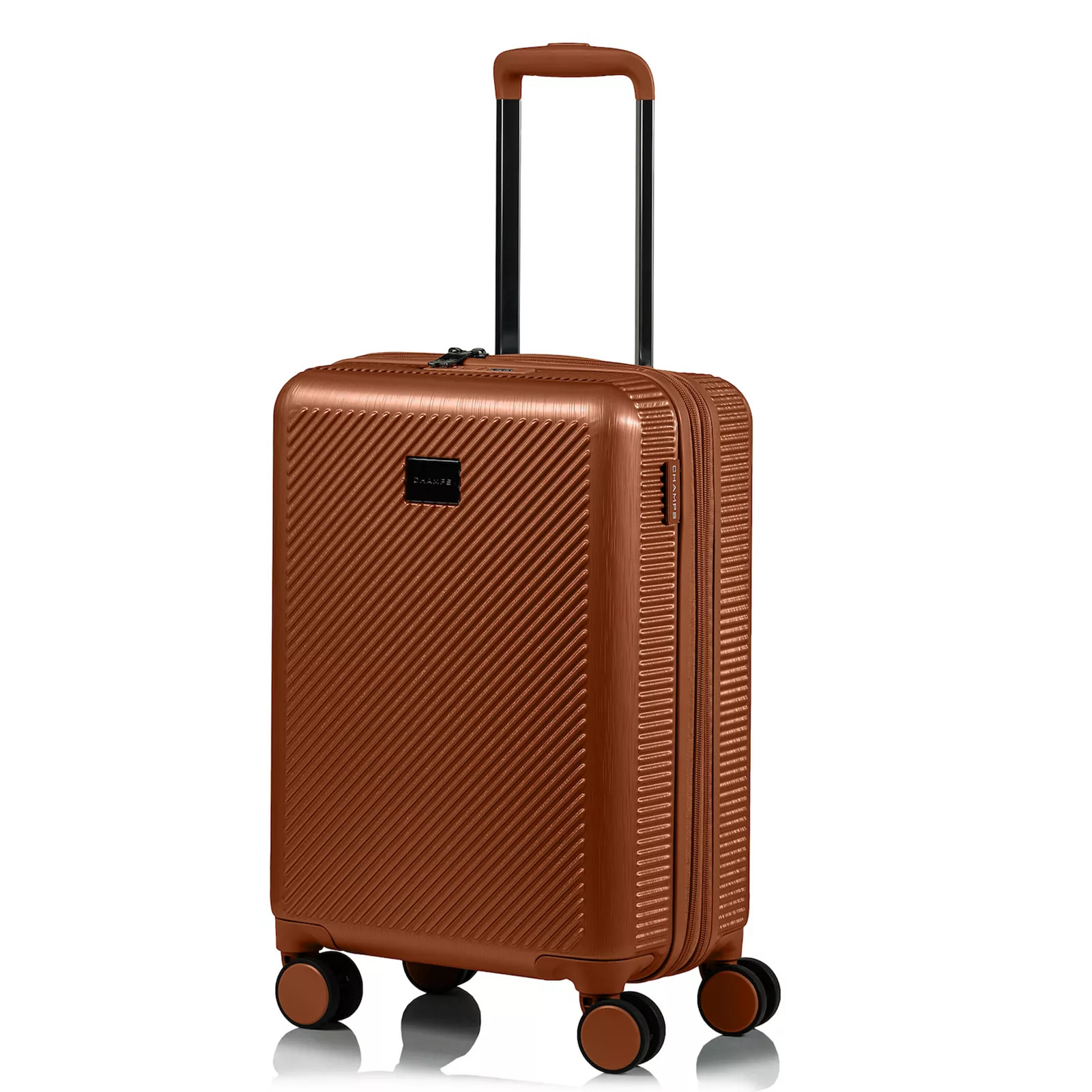 Champs Iconic II 20-in. Hardside Spinner Carry-On, Rose Gold | Kohl's
