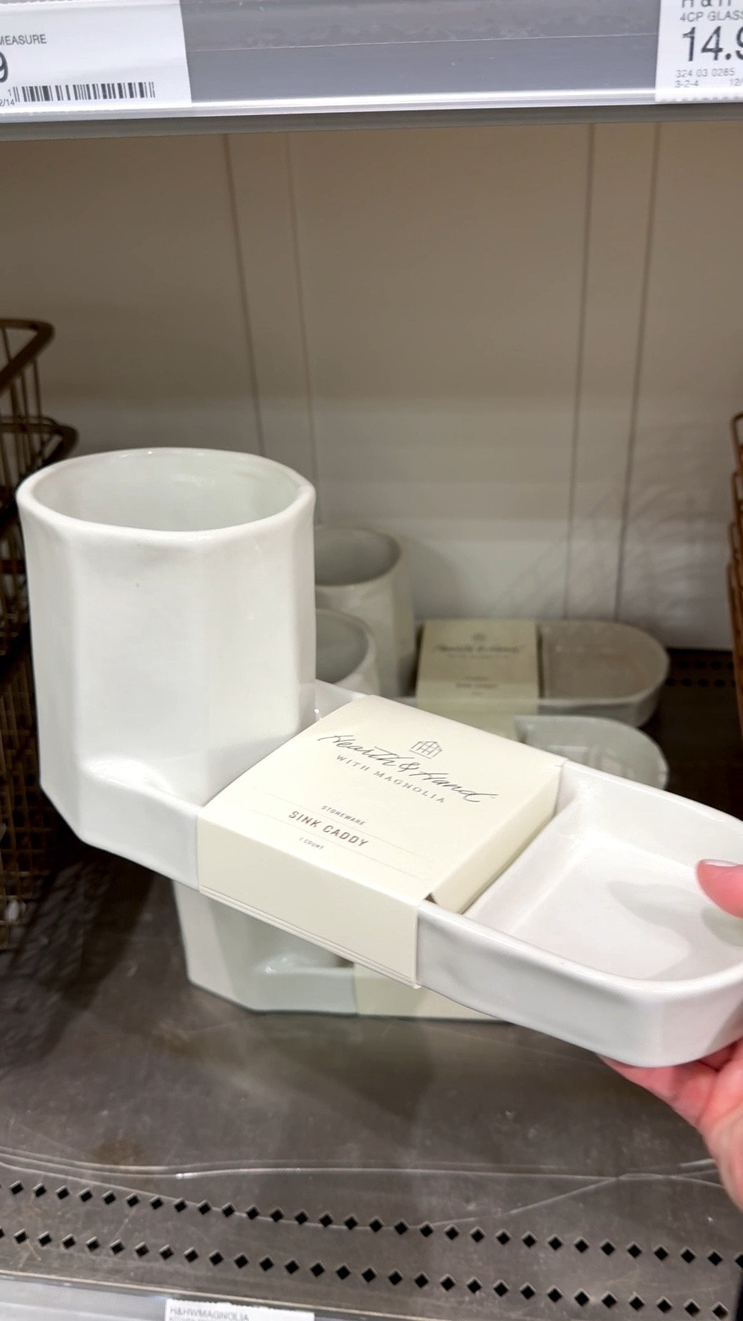 This is such a cute sink caddy. It’s perfect for your sponges and dish soap…and since there’s a drainage hole, you could even put a little plant in the cup area. 🪴

I got one for my mosaic studio. I keep my smaller files, spatulas, and longer tweezers in the cup area and bottles of adhesive in the tray area. For mosaic tips, tutorials + inspiration please visit my YouTube channel: YouTube.com/julieweilbacher. Follow @julieweilbacher on Instagram for all things mosaic art.

#sinkcaddy #ceramicsinkcaddy #target #magnolia #kitchendecor #sinkorganization #cutekitchendecor #kitchenorganization #ceramiccaddy #craftsroom #craftsorganization

#LTKFindsUnder50 

#LTKHome