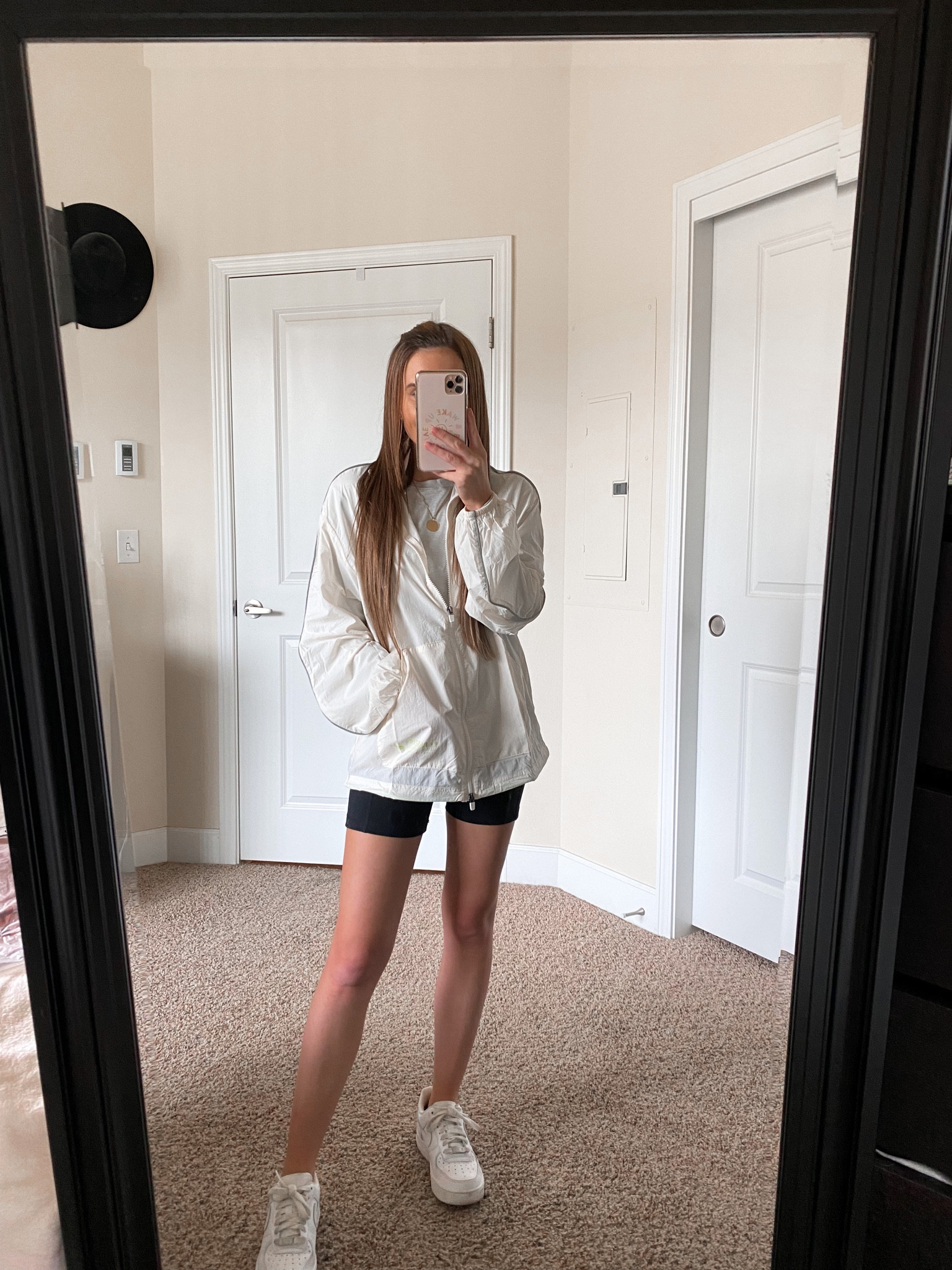 Fabletics windbreaker (runs big) 

#LTKfit #LTKSeasonal #LTKunder100