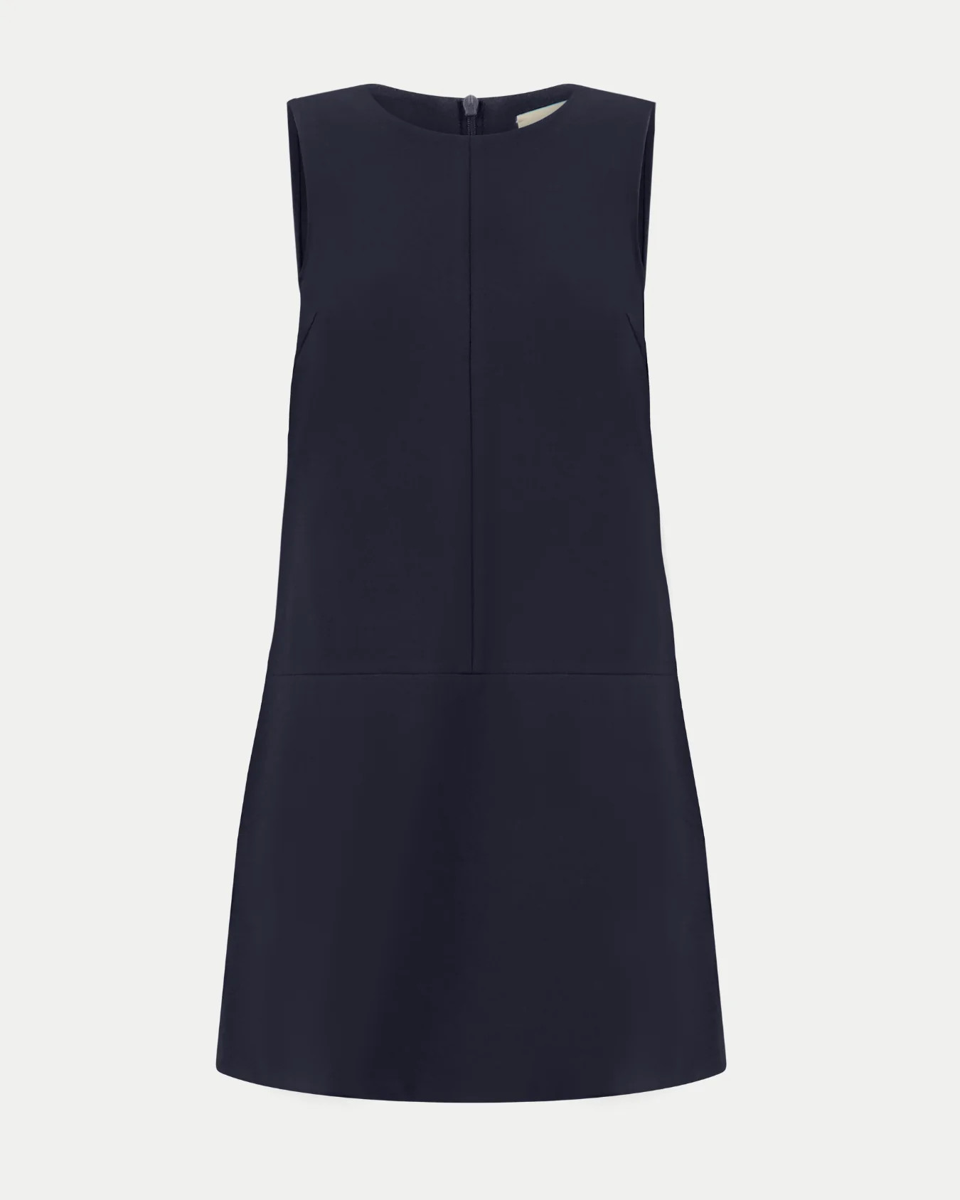 Twiggy Sleeveless Shift Dress in Navy – Classic Six | Classic Six