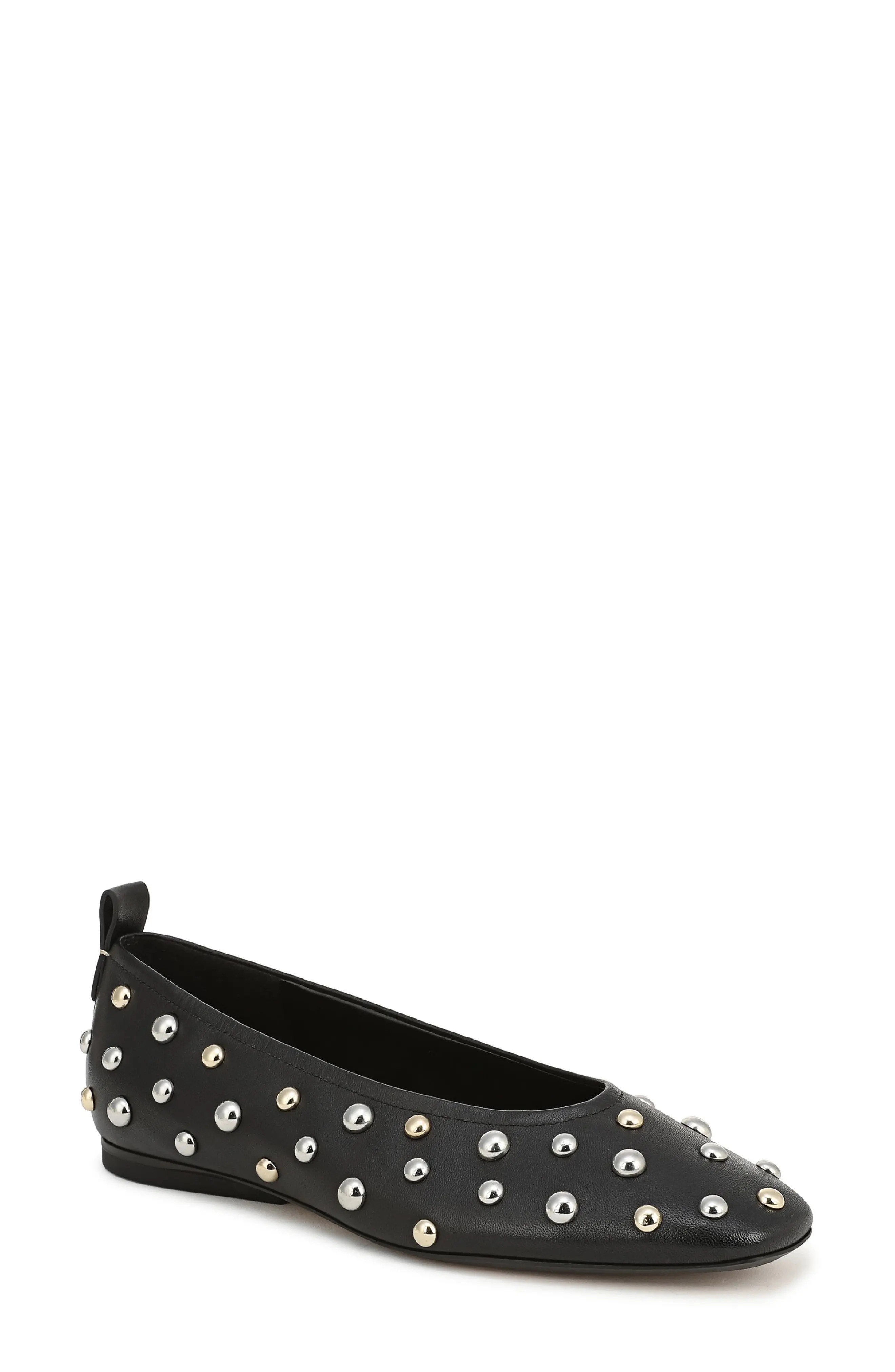 27 EDIT Naturalizer Carla Stud Ballet Flat (Women) | Nordstrom | Nordstrom