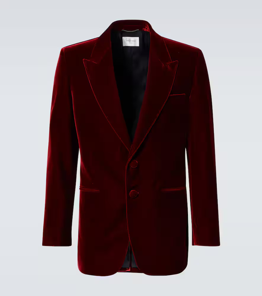 Saint Laurent Velvet blazer | Mytheresa (US/CA)
