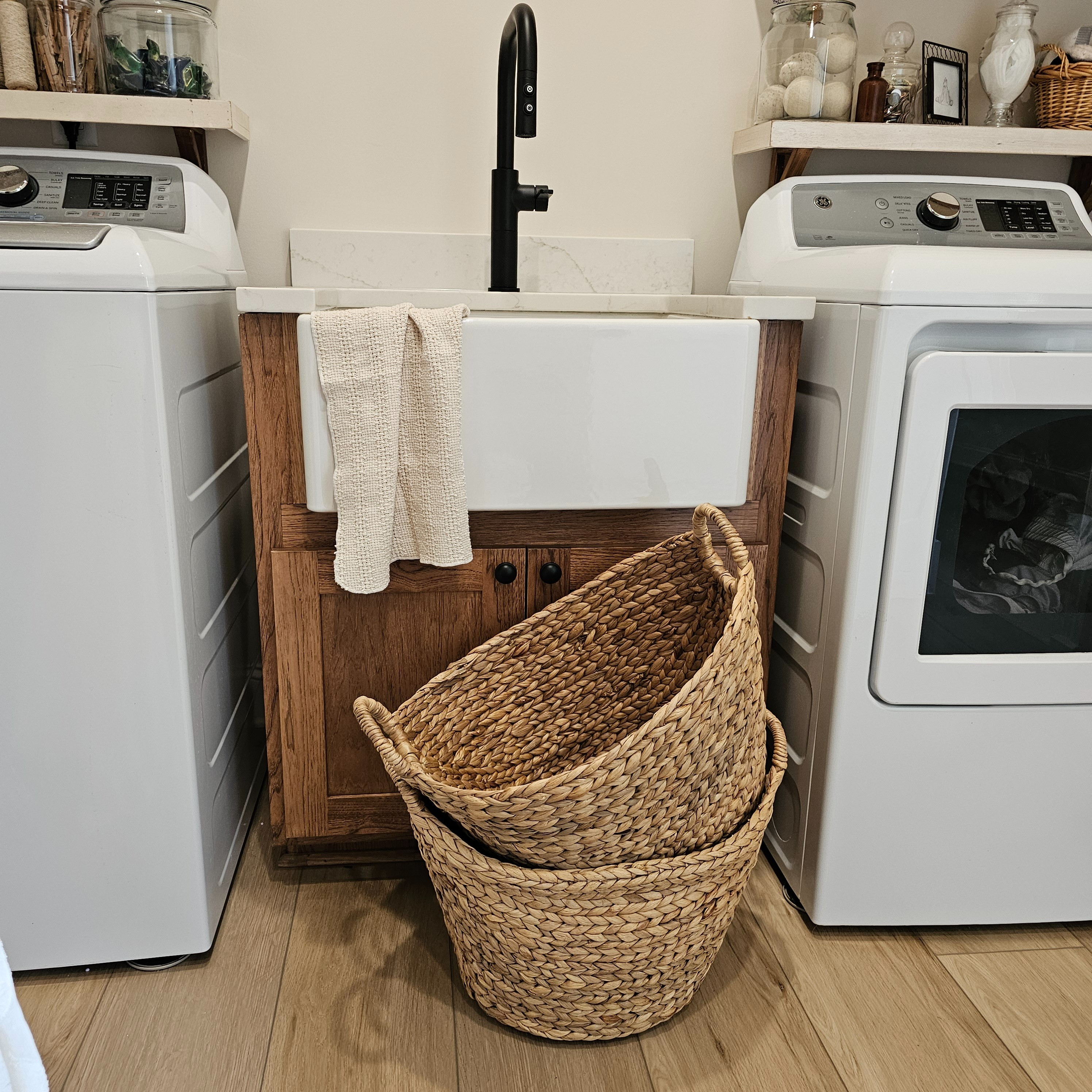 Cute and functional laundry baskets 

