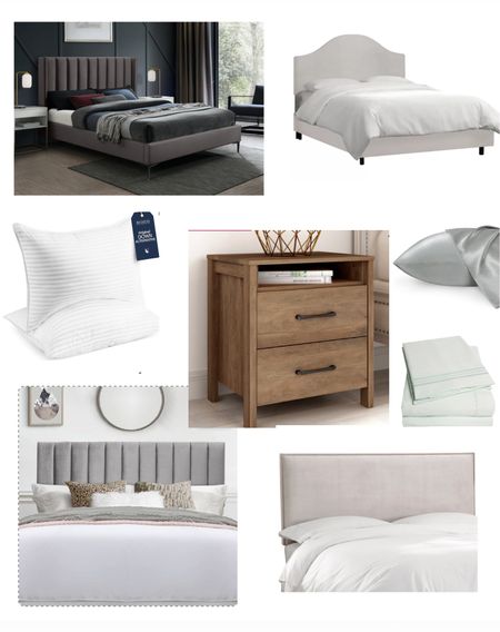 Furniture sale, master bedroom, king size bed, headboard, platform bed, sheets, silk pillow cases, night stand, pillows

#LTKhome #LTKGiftGuide #LTKCyberWeek