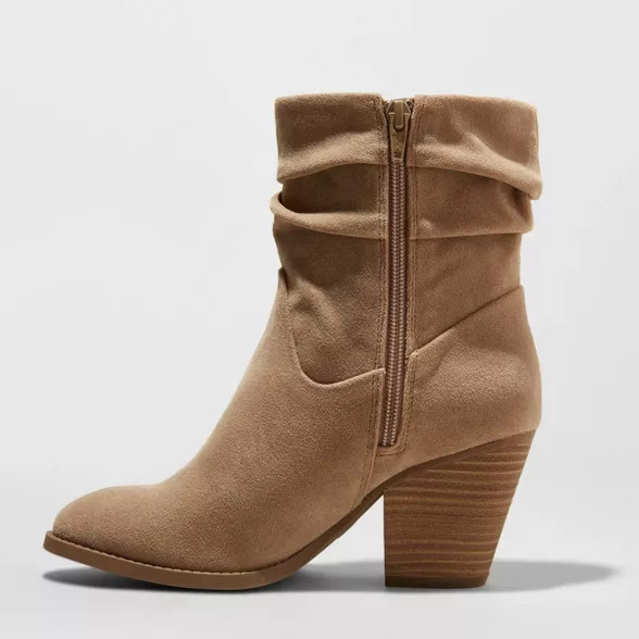 Women's Cianna Heeled Slouch Bootie - Universal Thread™ | Target