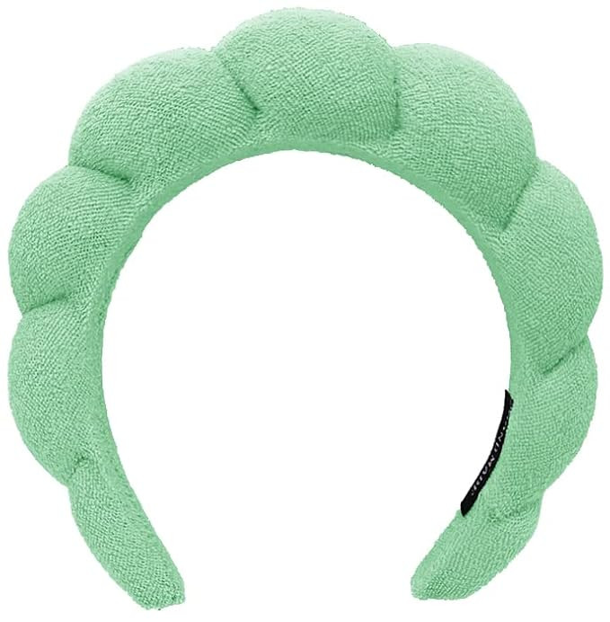 Halemet Spa Headband for Women Terry Cloth Headband for Washing Face Makeup Skincare Headband Puf... | Amazon (US)