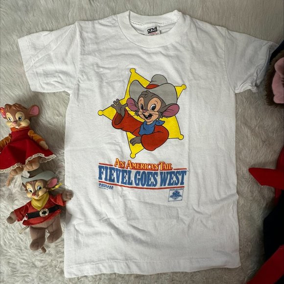 VINTAGE 1991 FIEVEL GOES WEST TEE | Poshmark
