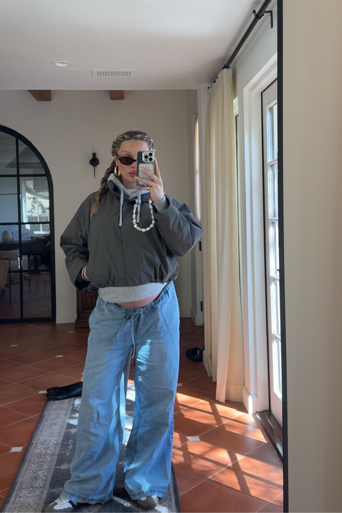 Wearing size m in these! Also linked all of my most worn bottoms in pregnancy! 

#LTKmomlife #LTKSaleAlert #LTKootd