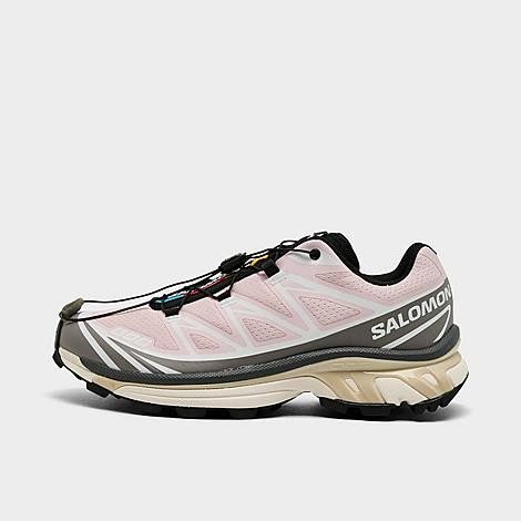 Salomon Women's XT-6 Casual Shoes in Cloudburst/Icy Pink/Tapioca Size: 6.0 | JD Sports (US)
