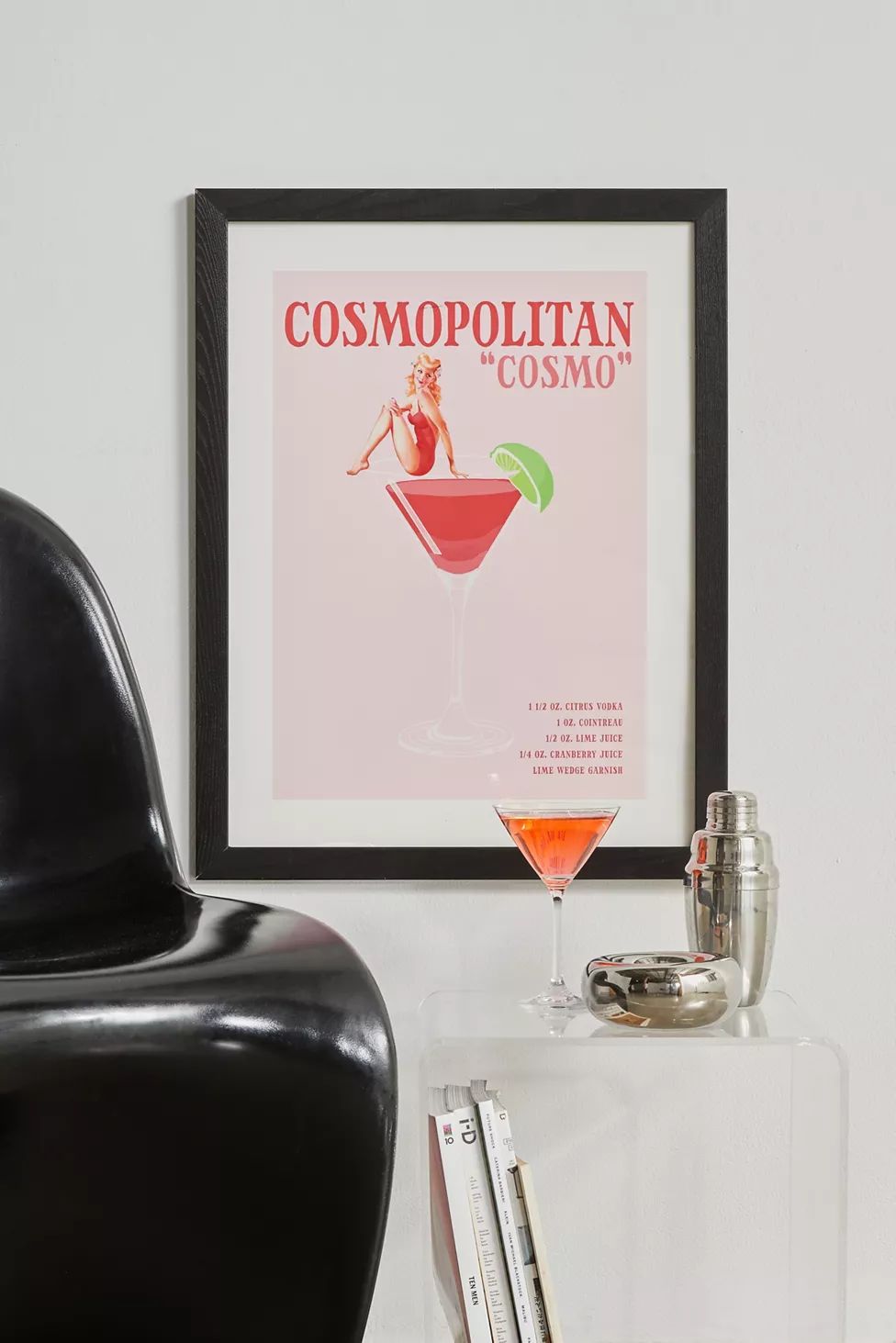 Art By Emily The Cosmopolitan Art Print | Urban Outfitters (US and RoW)